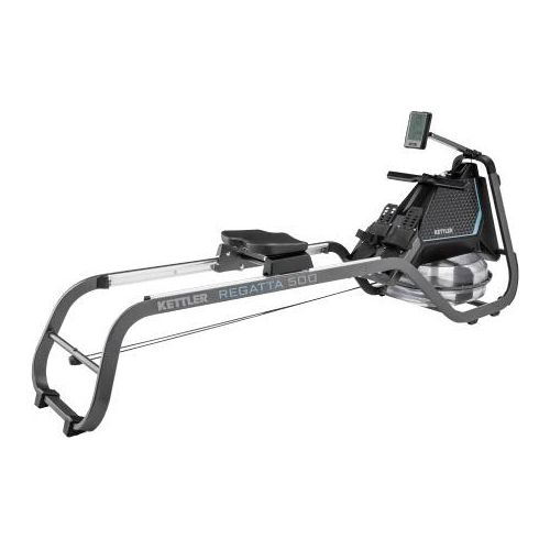 KETTLER SPORT Rudergerät REGATTA 500 | Wasserwiderstand | Ergo Rudergriff | Hohe Gewichtsbelastung von 130kg