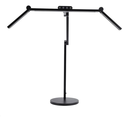 Schreibtischlampe winkelverstellbar 3000-6500K stufenlos dimmbar selbstanpassend augenfreundlich Desktop-Büroleuchte für Studium Arbeit EU-Stecker