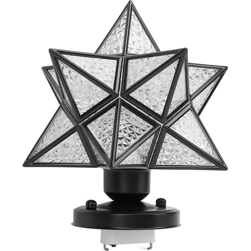 Flush Mount LED-Deckenleuchte 12W 3 Farbtemperatur E26 Glühbirne Hängende Decke Pendelleuchte für Wohnzimmer Schlafzimmer 100?265V Schwarz
