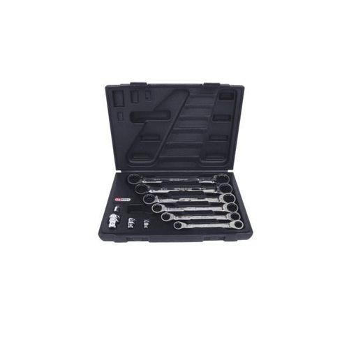 KS TOOLS Ratschen-Doppelringschlüsselsatz 503.4560