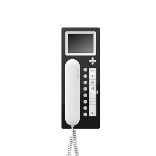 Siedle AHTV 870-0 SH/W Access Haustelefon Video in Schwarz-Hochglanz/Weiß