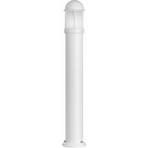 LCD Standleuchte, lang, 75 Watt, E27, weiß (1030)