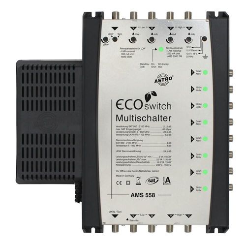 ASTRO Multischalter 8Tln 5Eing passiv NTeingeb