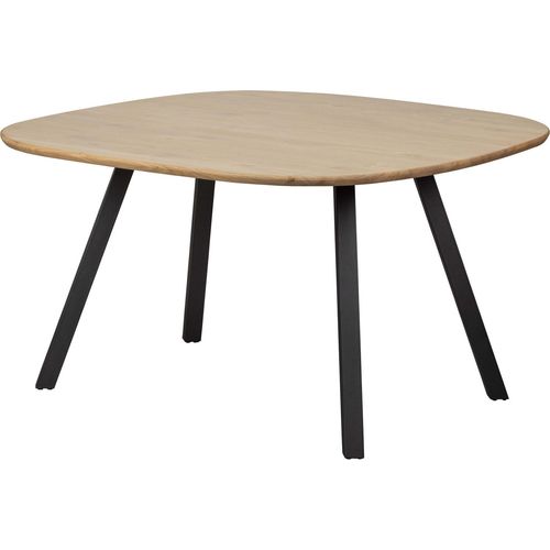 WOOOD Tablo Esstisch Organisch aus Eichenholz, 2-Pos-Tischbein, Ø 130 cm