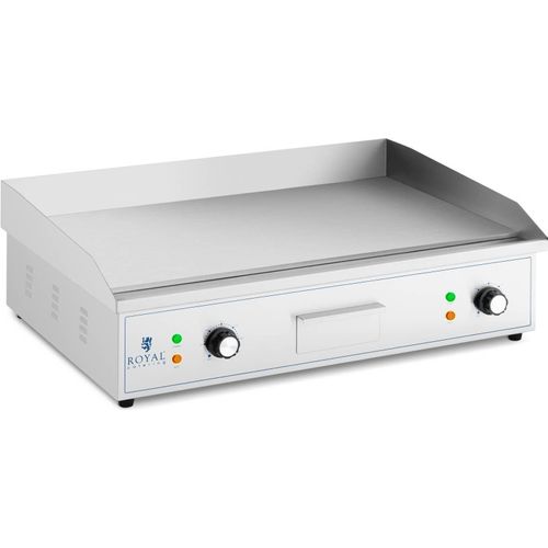Royal Catering Elektro Grillplatte - 727 x 420 mm - - glatt - 4400 W