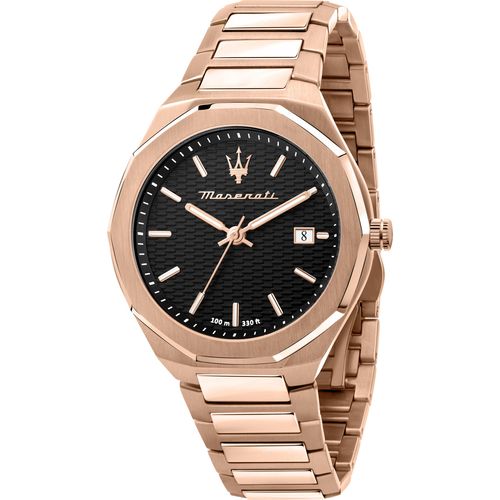MASERATI Quarzuhr QUARZUHR Edelstahl rosegold