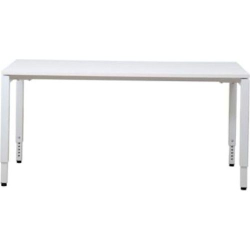 Höhenverstellbarer Schreibtisch Buzzard | HxBxT 62-85x160x80 cm | Weiß