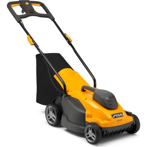 STIGA Elektro-Rasenmäher COMBI 336 c, 1400 Watt, 34 cm Schnittbreite, Mulchfunktion