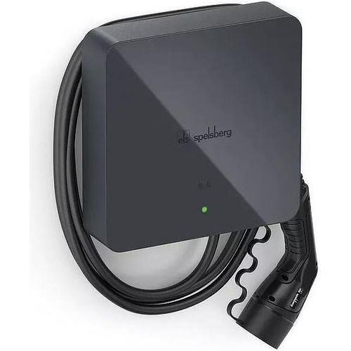 SPELSBERG 59153701 Wallbox Smart Pro Polar 7m Ladekabel, 11kW, 16A, WLAN, Graphit