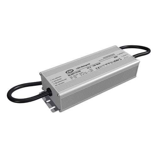 EVN Netzgerät 12V/DC - 32,4-100W - IP67 - Primär: 220-240V/AC dimmbar mit Phasenan- und Phasenabschnitt-Dimmer (SLD6712100)