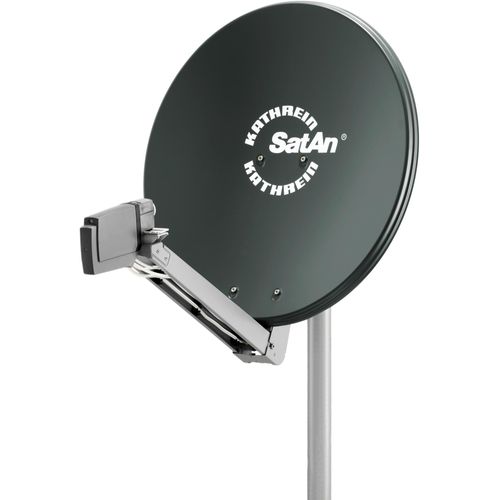 Kathrein Sat-Spiegel, 80 cm Durchmesser, Aluminium, Hersteller spezifische Feed-Aufnahme (20010036)