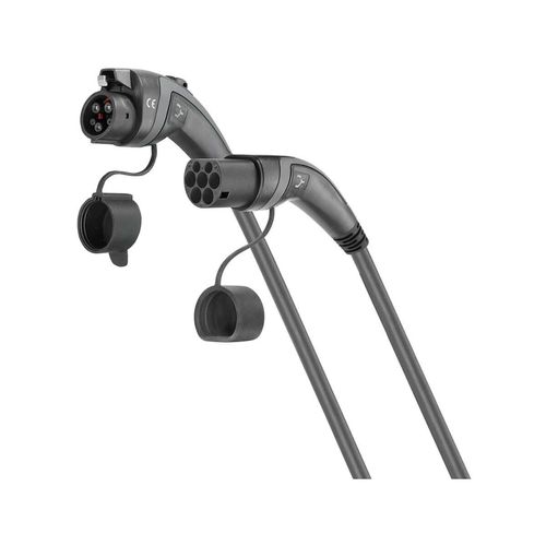Weidmüller CA-T2T1-7.5M-7.4/1P-R-BBG AC Ladekabel, Typ 2 und Typ 1, 7.4kW, 32A, 7,5m (2791360000)