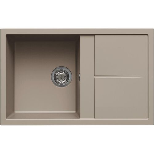 Granitspüle mit Abtropffläche Elleci UNICO 300 G43