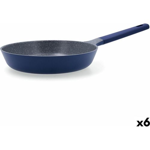 Pfanne Pyrex Klein Blau Metall Ø 26 cm (6 Stück)