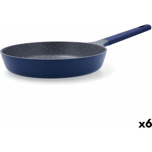 Pfanne Pyrex Klein Blau Metall Ø 28 cm (6 Stück)