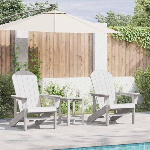 Garten Lounge Möbel 2 pcs Weiß 74 x 82 x 90cm Polyethylen