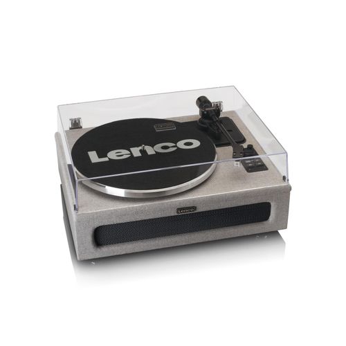 LENCO LS-440GY Plattenspieler mit 4 Lautsprechern