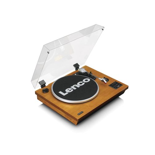 LENCO LS-55WA Plattenspieler BT USB MP3 Lautsprecher, Holz