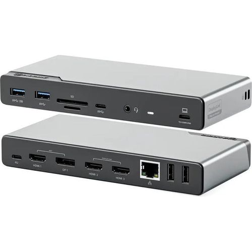 Alogic DV4 - Dockingstation - für Laptop - USB-C / USB-A