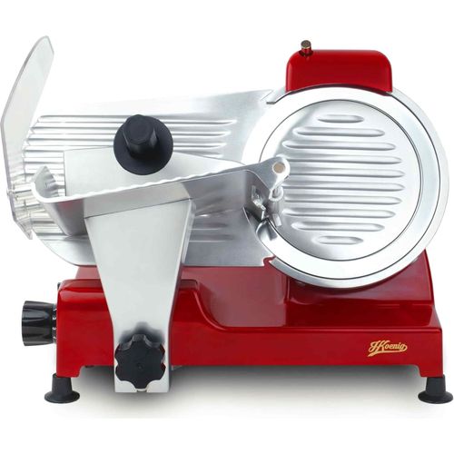 Aufschnittmaschine 22 cm Klinge - Rot