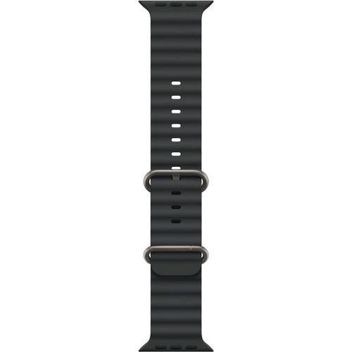 Apple MXTH3ZM/A Intelligentes tragbares Accessoire Band Navy Fluor-Elastomer, Titan