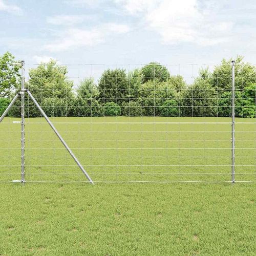 Zaun 1,4 x 25 m aus verzinktem Stahl