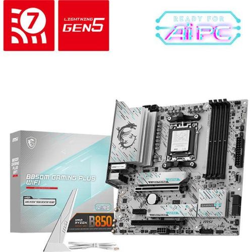 MSI B850M GAMING PLUS WIFI AMD B850 Sockel AM5 micro ATX