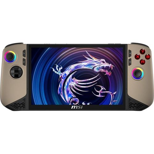 MSI Claw 8 AI+ A2VM-015 - Handheld-Spielkonsole - 1 TB SSD - Schwarz, Sandsturm