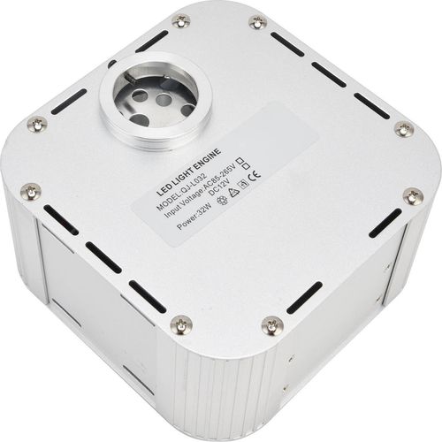 32W Fiber Optic Light Kit Sprachsteuerung APP+Fernbedienung RGBW Fiber Optic Engine Driver Dekoration