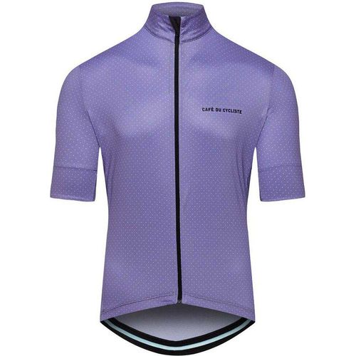 CafÉ Du Cycliste Fleurette Kurzarm-radtrikot Lila L Mann Lila L