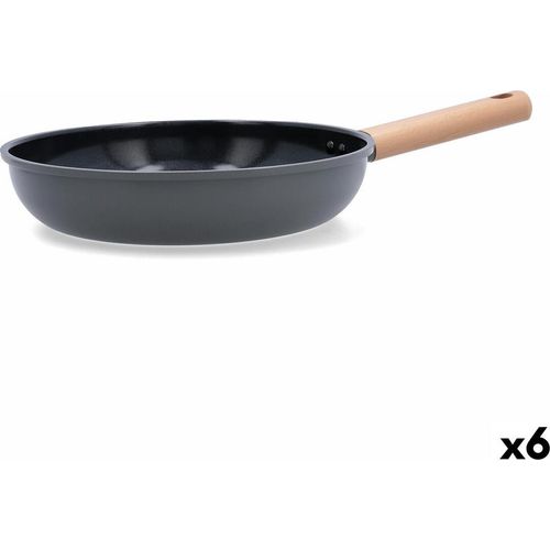 Pfanne Bidasoa Mia Grau Metall Ø 26 cm (6 Stück)
