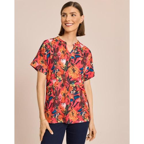 Shirt mit Blumendruck