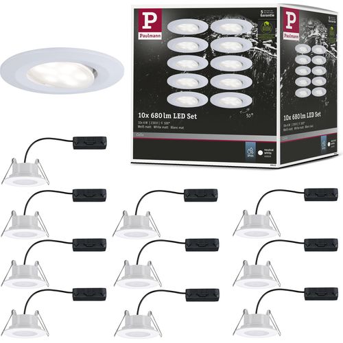 Paulmann LED Einbauleuchte Calla Basisset schwenkbar