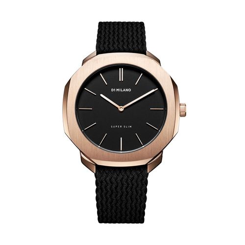 D1 Milano Damen Armbanduhr Perlonband Armband 36 mm SSPL02