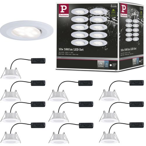 Paulmann LED Einbauleuchte Calla Basisset schwenkbar
