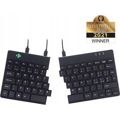 R-Go Tools R-Go Geteilte ergonomische Tastatur, RGOSP-ITWIBL