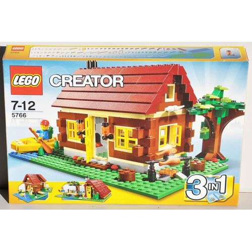 LEGO CREATOR 3 in 1 BLOCKHAUS HAUS FERIENHAUS LANDHAUS FLUSSHÜTTE 3 MODELLE