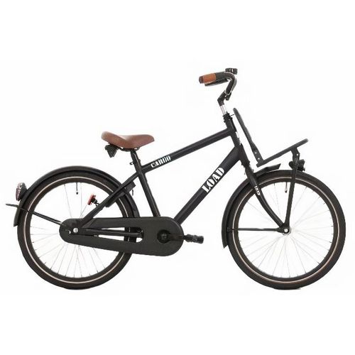 Kinderfahrrad Bikefun Load 20 Zoll mit Bremsnabe - Matt Schwarz