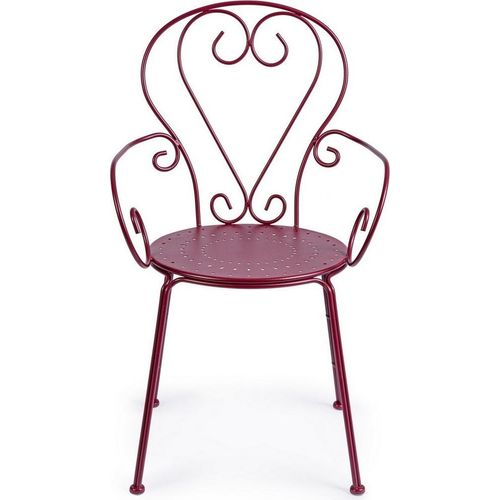 Metallstuhl+Arm Etienne Bordeaux 49X89cm