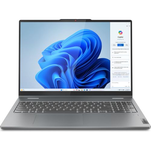 2in1 Convertible IdeaPad 5 2-in-1 16AHP9, Grau, 16 Zoll, 2K, OLED, Touch, AMD Ryzen 7 8845HS, 16 GB, 1 TB M.2 SSD