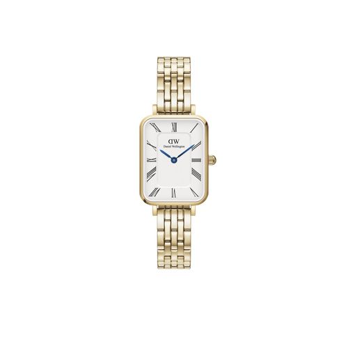 Daniel Wellington Quadro Roman Numerals 5-Link Gold