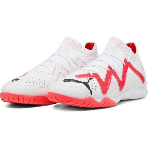Puma Future Ultimate Court white-puma black-fire orchid 42.5
