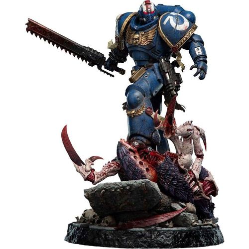 Weta Workshop Statue Warhammer 40k - Leutnant Titus. Limitierte Auflage. Maßstab 1:6 - 63 cm