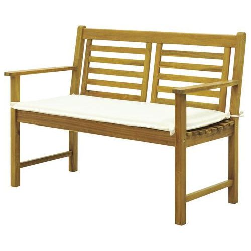 Gartenmöbelset GARDEN PLACE Alina 7-Sitzer 8 tlg. braun mit ausziehbarem Holztisch aus robuster Akazie, klappbar, inkl. Auflage