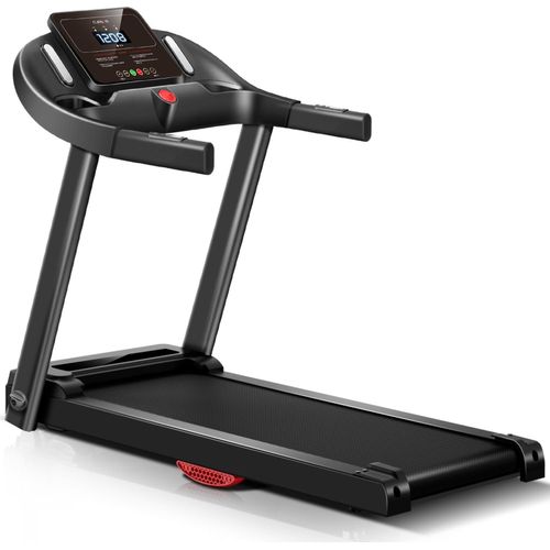 Laufband mit 3,0-PS-Motor und 12 voreingestellte Programme Für Zuhause, Laufbänder 14KM/H, mit Herzfrequenzmonitor APP, Max Belastung 140KG