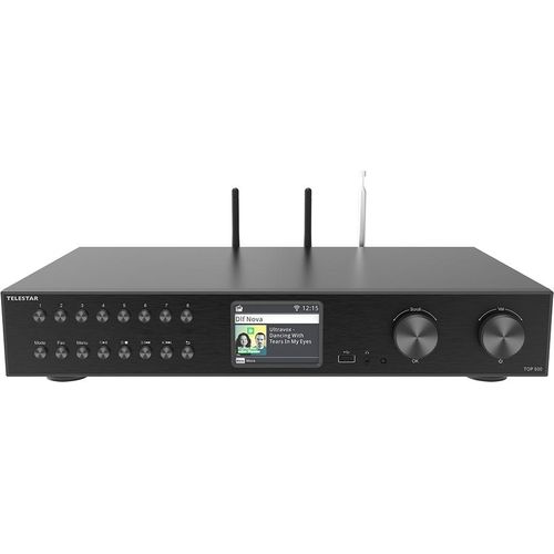 TELESTAR TOP 500 HiFi-Tuner mit DAB+/UKW & INTERNET Radio in HiFi-Rack-Breite 43 cm