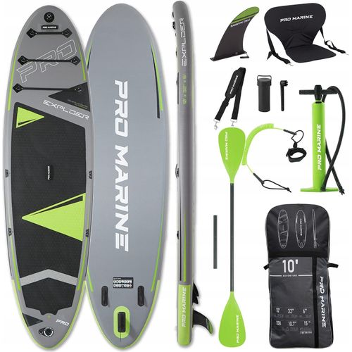 SUP 305CM STAND UP PADDLE PRO MARINE Set + Sitz und Zubehör