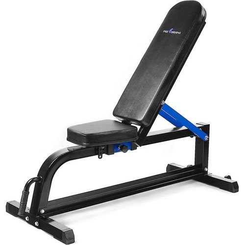 Trainingsbank 8-Fach Rückenlehne bis 150 kg Multifunktion Hantelbank Training Fitnessgeräte