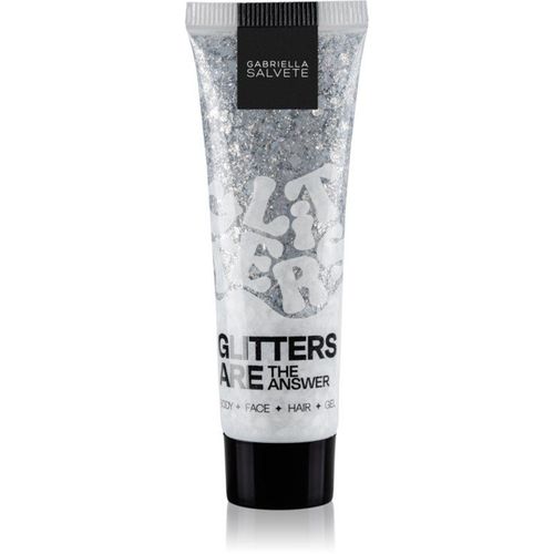 Gabriella Salvete Glitters Are The Answer paillettes visage, corps et cheveux teinte Silver 30 ml
