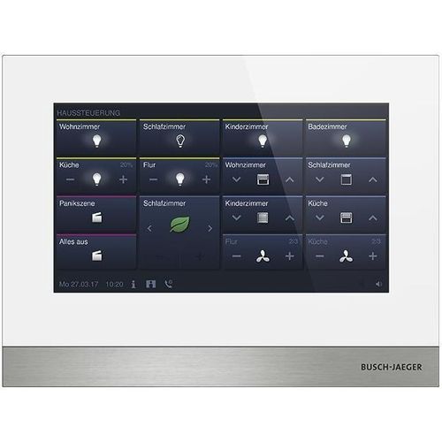 BUSCH-JAEGER Video-Haustelefon LAN ws PAL 178mm 2TMA130050W0066